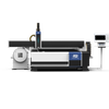Máquina de corte por láser de láminas tubulares de doble plataforma
