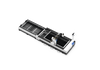 Máquina de corte por láser de fibra de hoja de plataforma intercambiable