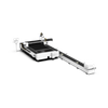 Máquina de corte por láser de láminas tubulares de doble plataforma