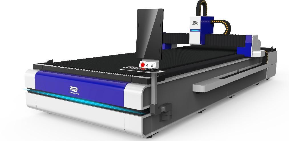 Máquina de corte por láser de mesa única de tipo abierto