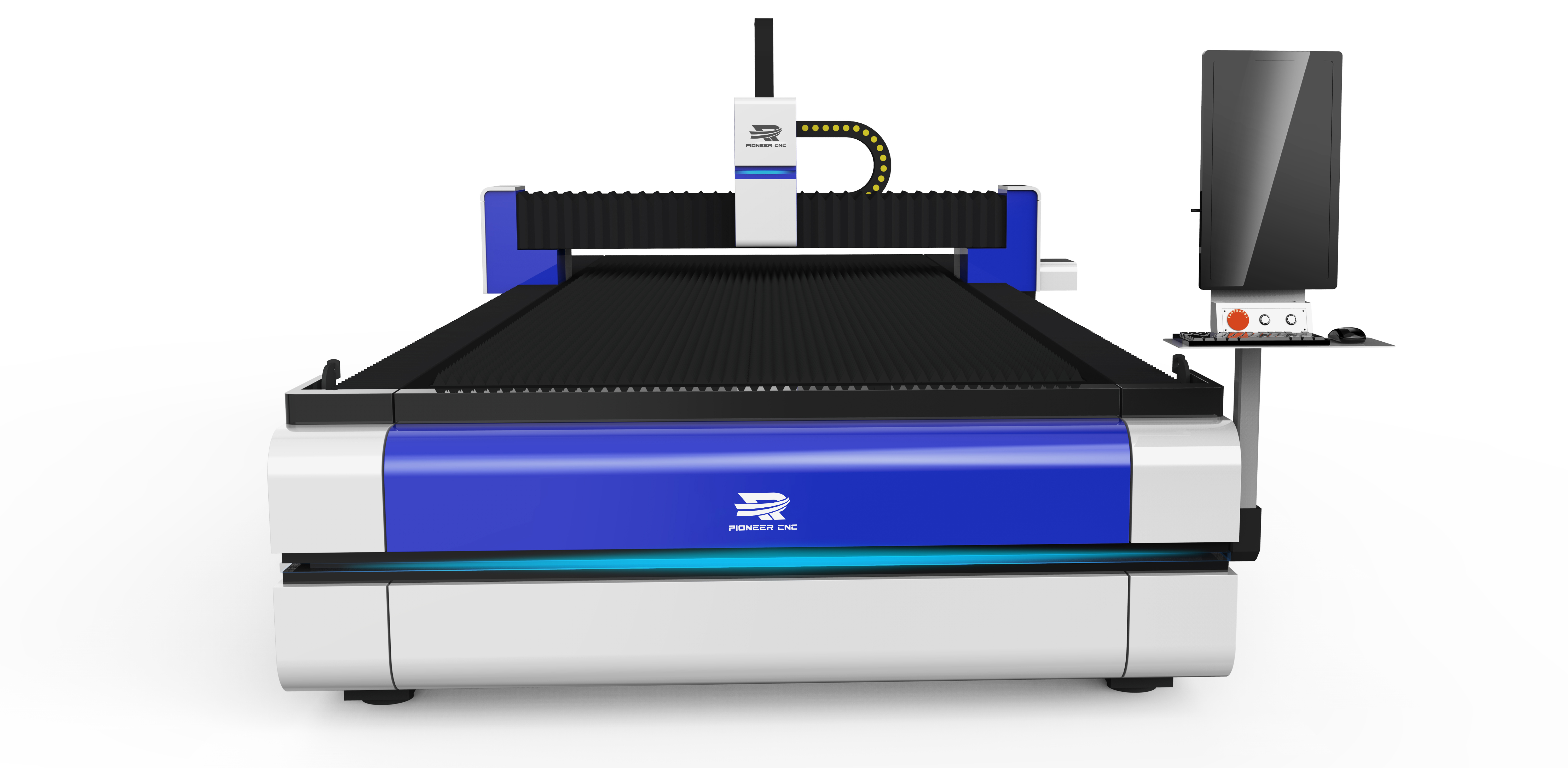 Máquina de corte por láser de mesa única de tipo abierto