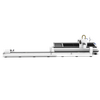 Máquina de corte por láser de láminas tubulares de doble plataforma